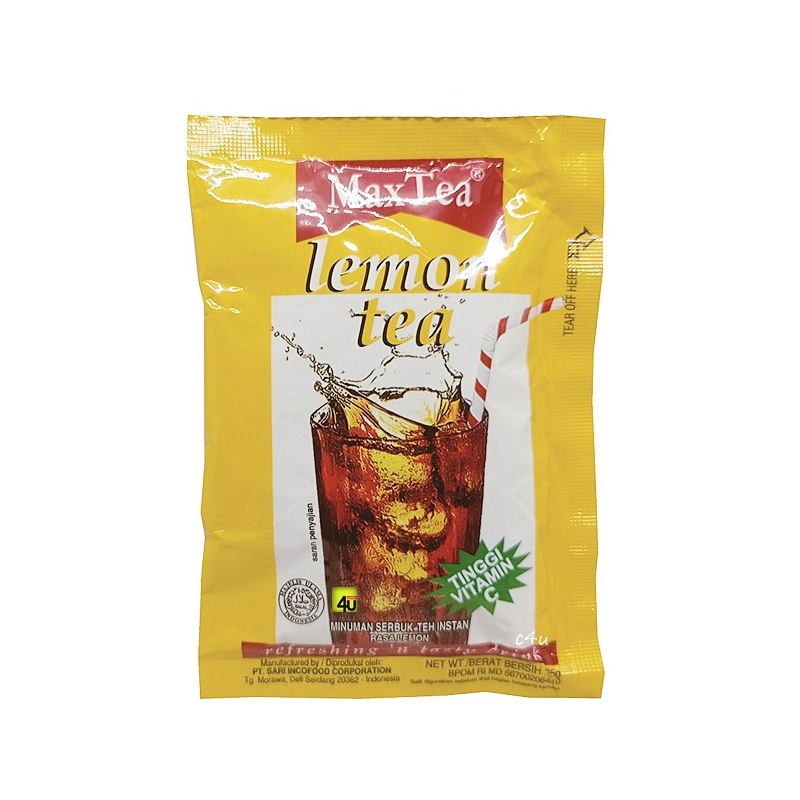 

Max tea lemon tea instan sachet