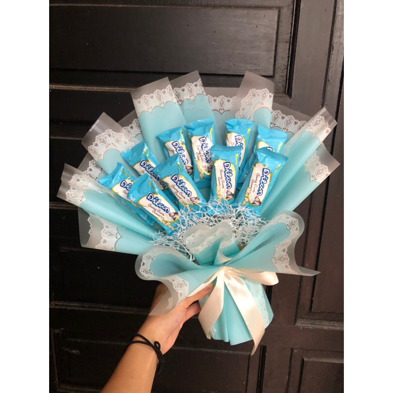 Buket Mini Coklat Dilan (FREE KARTU UCAPAN)