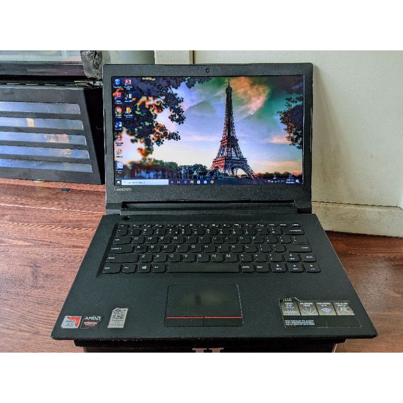 LENOVO V110 AMD RADEON A6 RAM 4GB SSD 256GB ALL NORMAL