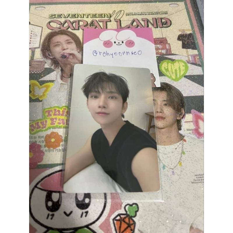 (ON HAND) Photocard Joshua Seventeen Attaca Op1 / Kelek / Ketek