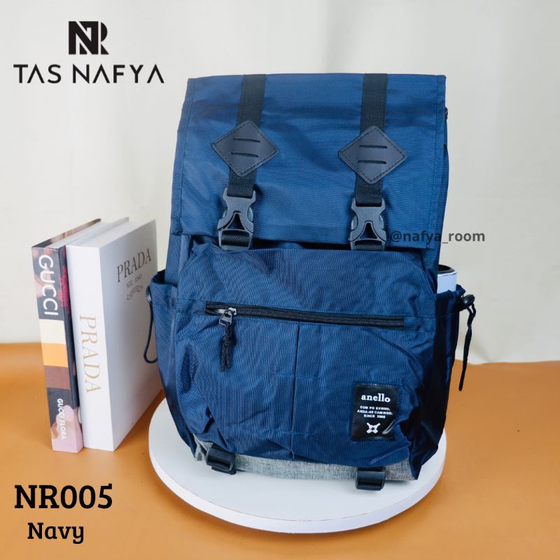 Tas Ransel Seminar Diklat / Tas Kantor / Tas Pelatihan / NR005 Navy / Souvenir Seminar / Seminar Kit