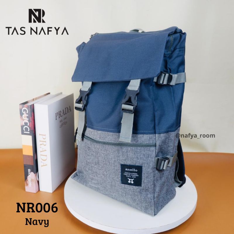 Tas Ransel Seminar Diklat / Tas Kantor / Tas Pelatihan / NR006 Navy / Souvenir Seminar / Seminar Kit