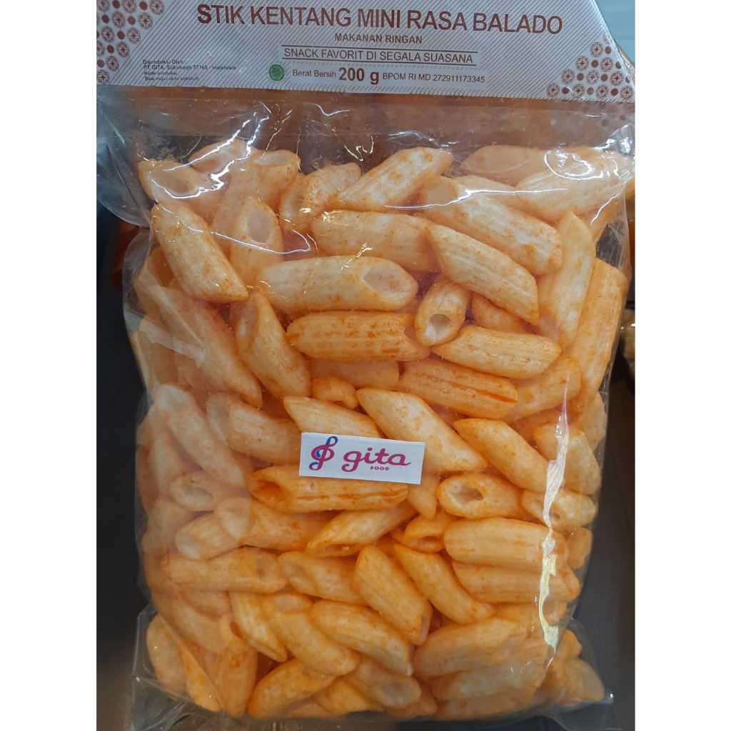 

GITA STIK KENTANG MINI BALADO 200GRAM