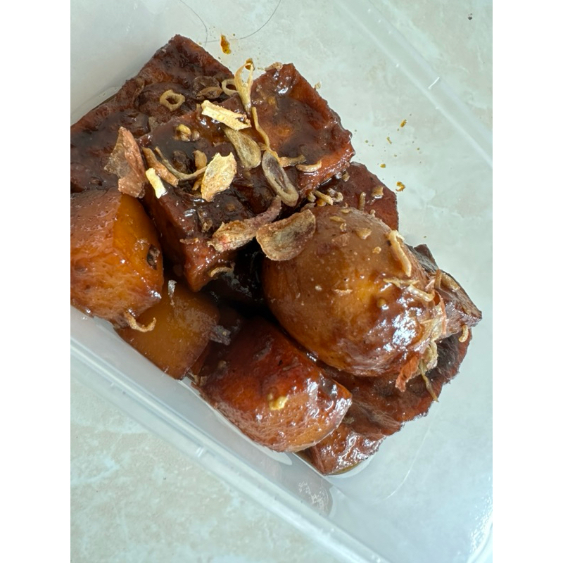 

semur tahu telur kentang