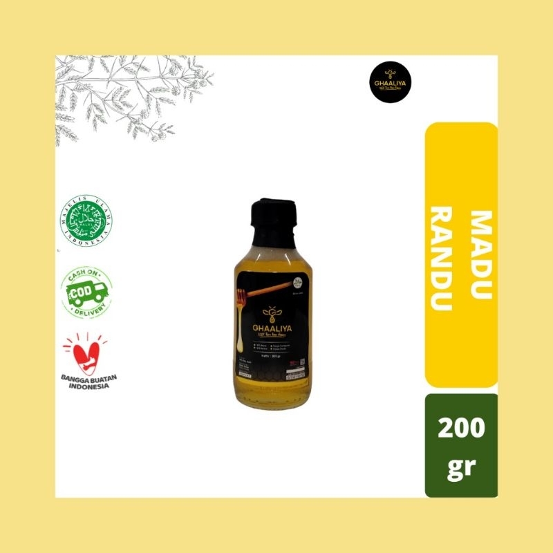 

Madu Murni Asli Nektar Randu 200gr
