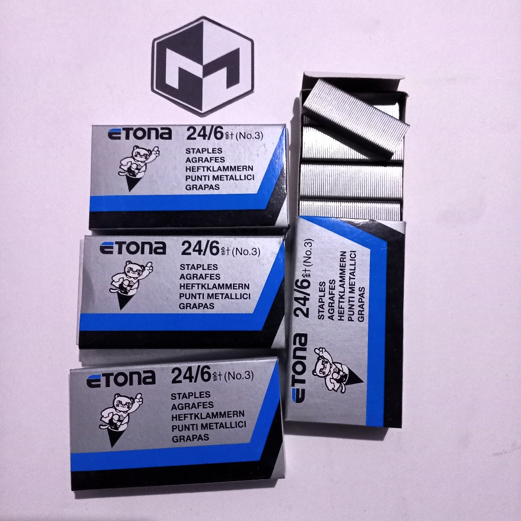 

(COD) PELURU HEKTER / STAPLES ETONA 24/6 NO.3