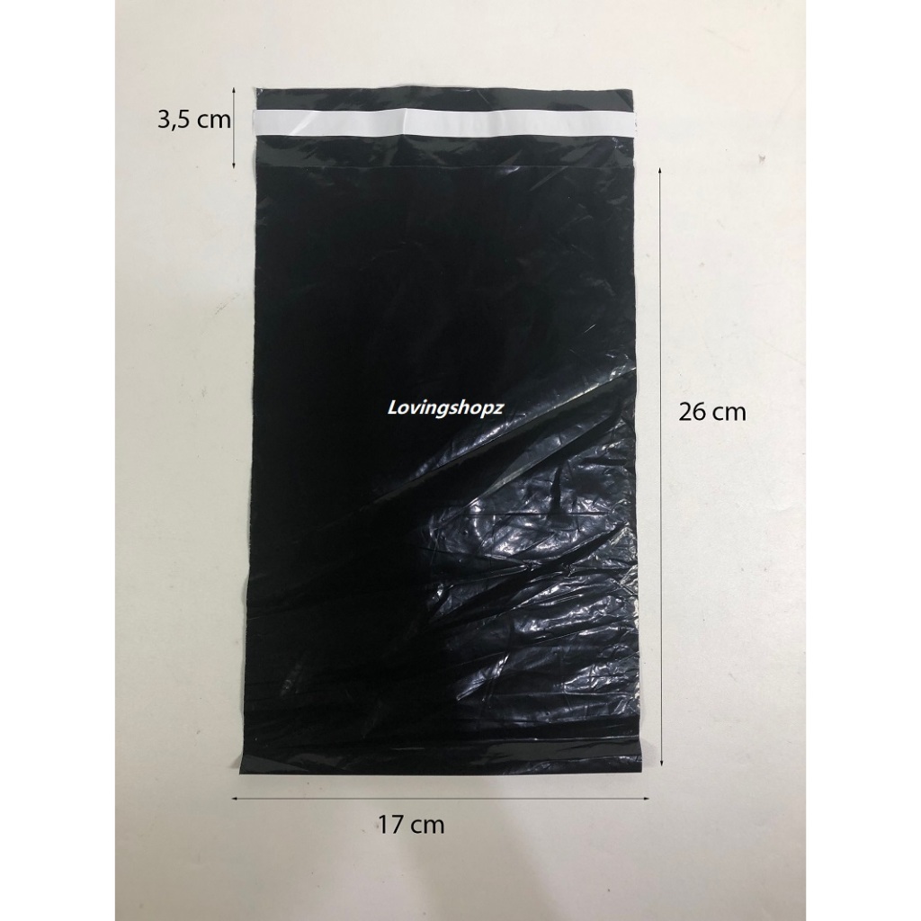 

Kantong Plastik Polymailer 17 Hitam