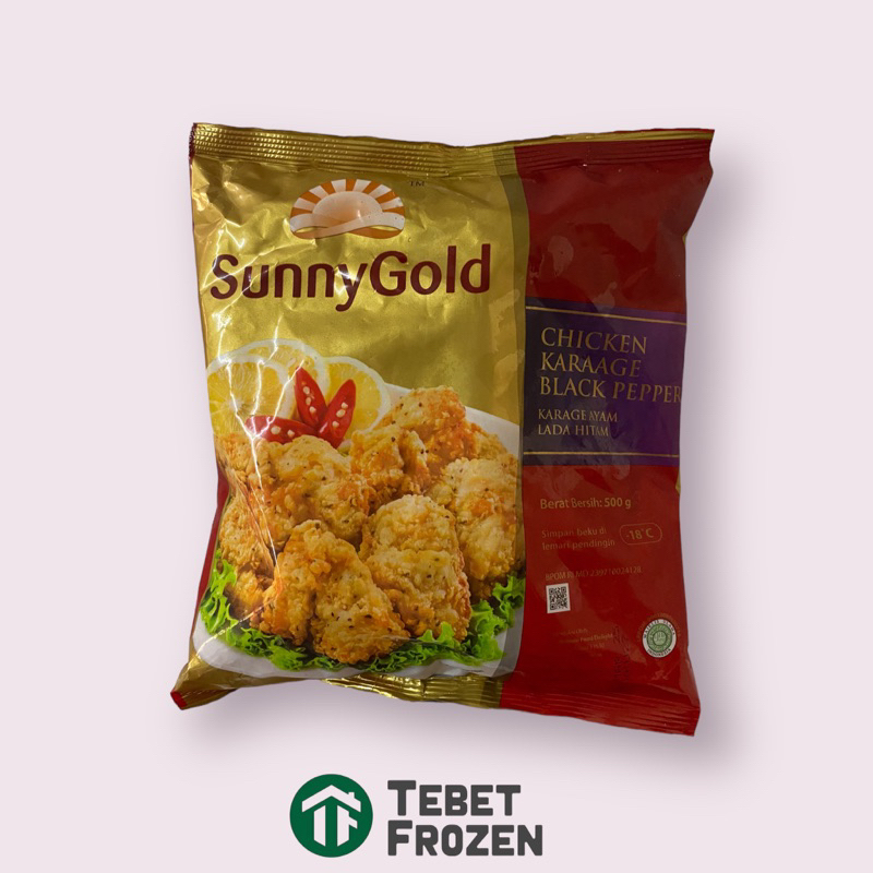 

SUNNY GOLD KARAGE BLACKPEPPER 500GR - TEBET FROZEN