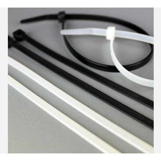KABEL TIES NYLON KABEL PENGIKAT KABEL TIES HITAM PUTIH KABEL TIES