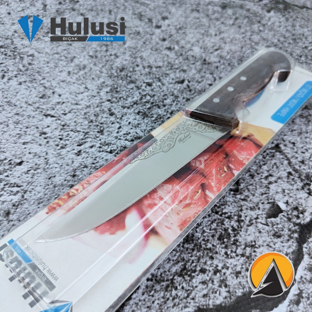 Butcher knife pisau sembelih Hulusi straight 16 cm original turkey 10121.16