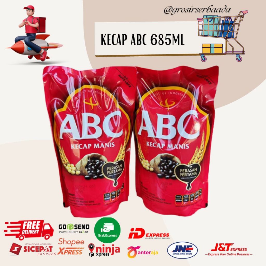 

Kecap Manis ABC 685ml