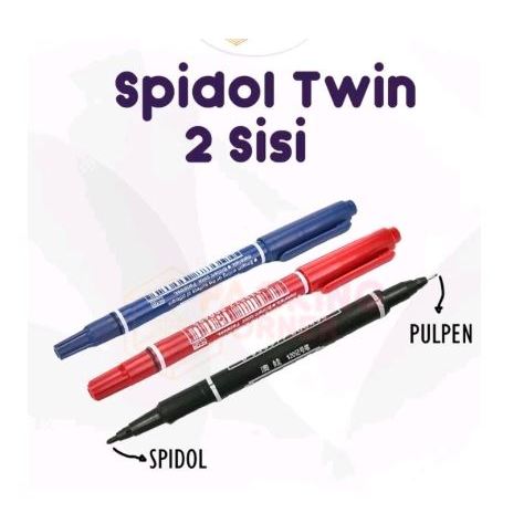 

Spidol Twin 2 sisi