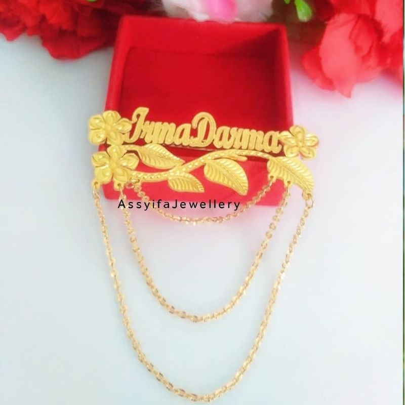 Bros Dada/ Papan Ukir Nama/ Pin Ukir Nama