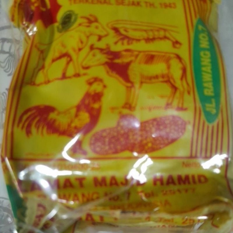 Bumbu masak gule/gulai/kambing selamat majid hamid isi 20 pak