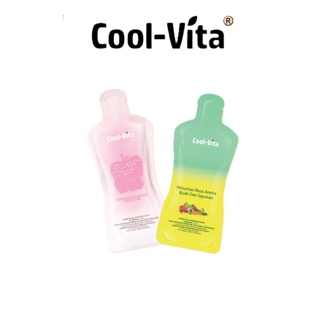 COOLVITA COLLAGEN DRINK / DETOX DRINK - SACHET
