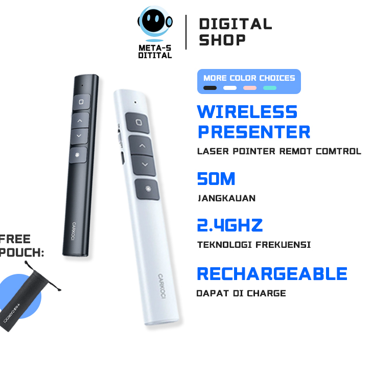 ➙➼✦❃ PROMO SPESIAL Pointer Original | Pointer Presentasi | Presenter Laser Pointer | Pointer Wireles