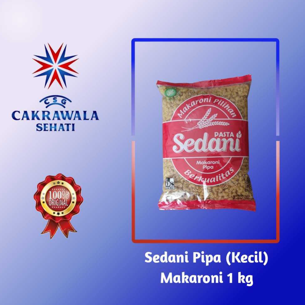 

VDHK8413 Sedani Makaroni Pipa Kecil 1 kg