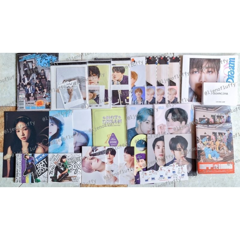 POSTCARD POSTER ALBUM ONLY BINDER INDEX BINDEX PB DICON HOLO JENO JAEMIN JUNGWOO MARK 2BADDIES DASHI