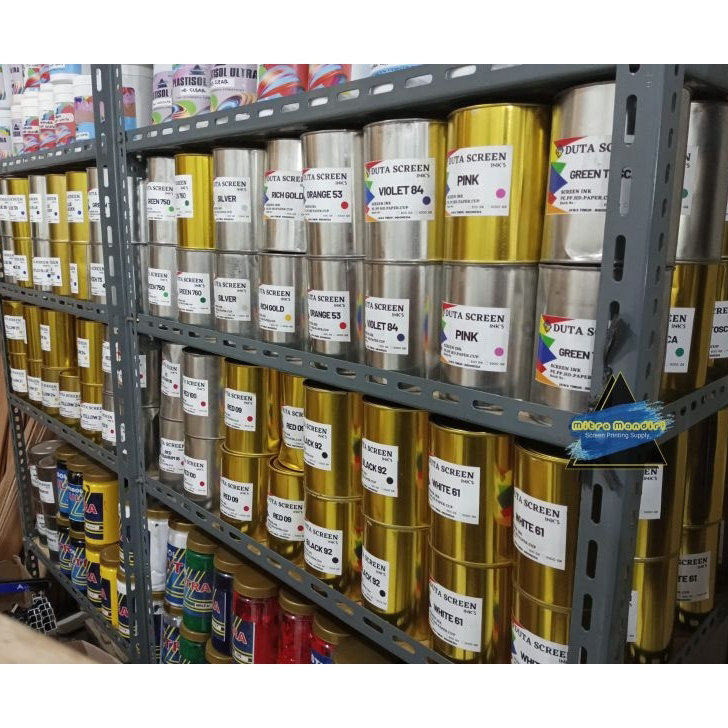 

Baru tinta Plastik Duta screen 1kg
