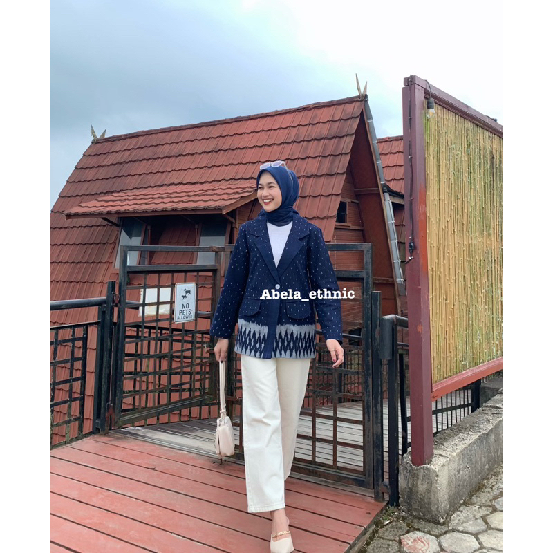 BIANKA BLAZER TENUN - BLAZER TENUN - COUPLE TENUN