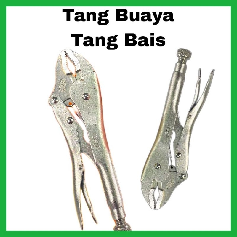 TANG BAIS 10 " TANG BUAYA BULAT TANG PENJEPIT