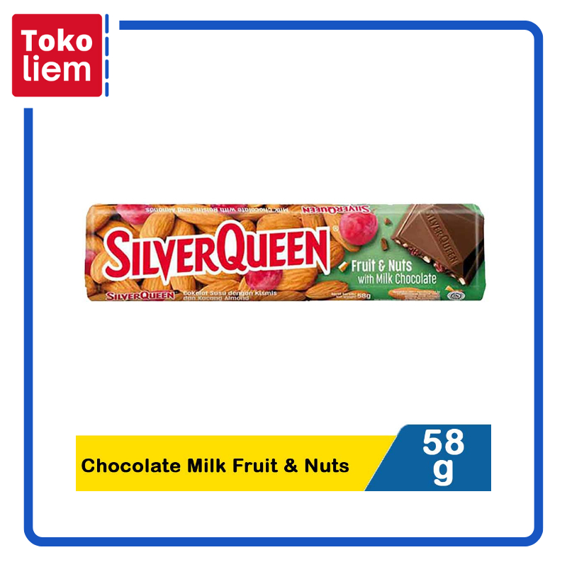 

Silver Queen Chocolate Milk Fruit & Nut 58G
