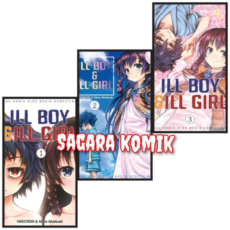 Komik ILL Boy & ILL Girl 1 2 3 Tamat (Paket 3 Komik)