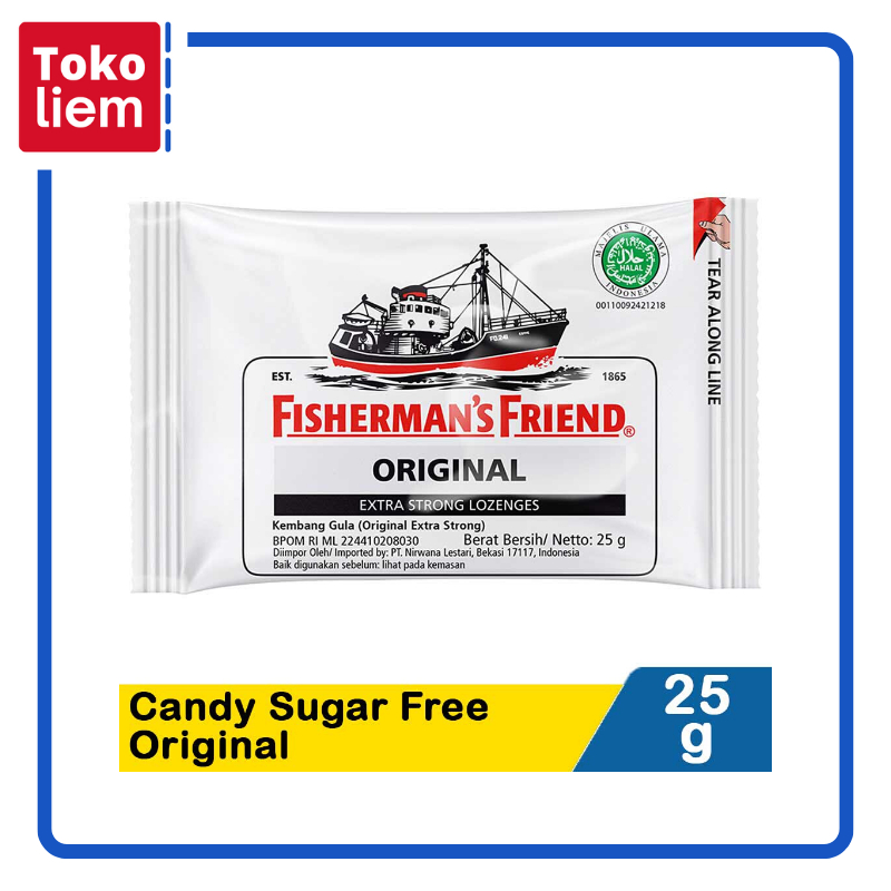 

Fisherman's Candy Extra Strong Putih 25G