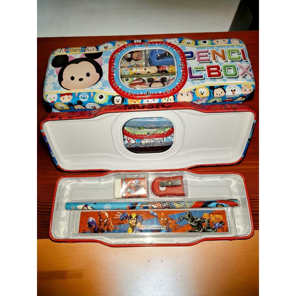 

Kotak Pensil Kaleng Anak Laki Laki dan Perempuan