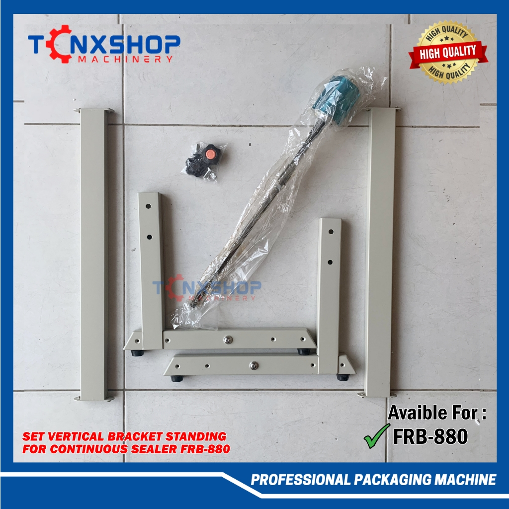 Set Bracket Kaki Standing Vertikal Continuous Band Sealer FRB-880