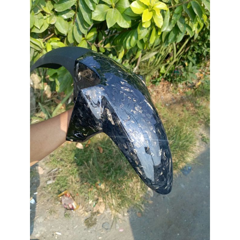 spakbor R15 Carbon forged import Skining carbon spakbor depan R15 import finising carbon forged asli