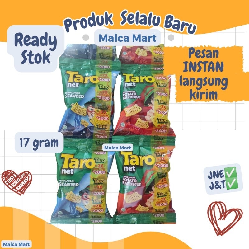 

TARO NET SEAWED / BBQ 10 pcs @17 gram