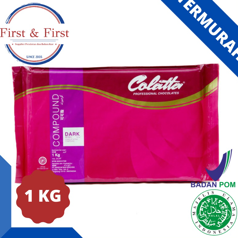 

Terkini Dark Compound Colatta 1kg Ready stock