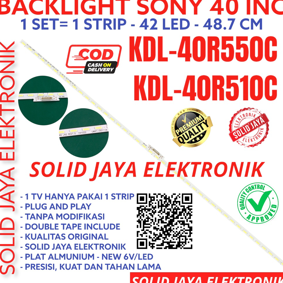 GROSIR MURAH BACKLIGHT TV LED SONY 40 INC KDL 40R550 40R510 40R550C 40R510C LAMPU BL SMD 40R KDL40R550C KDL40R510C KDL40R550 KDL40R510 KDL-40R550C KDL-40R510C KDL-40R550 KDL-40R510 KDL40R550C KDL40R510C KDL40R550 KDL40R510 LIDI STRIP STRIPS SONY 40INC 40I