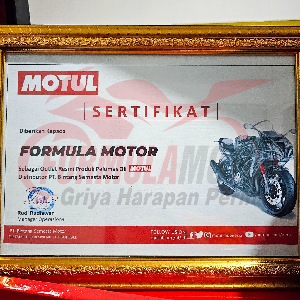 Motul Scooter/GP Matic All Series - Oli Mesin Premium Motor Skuter