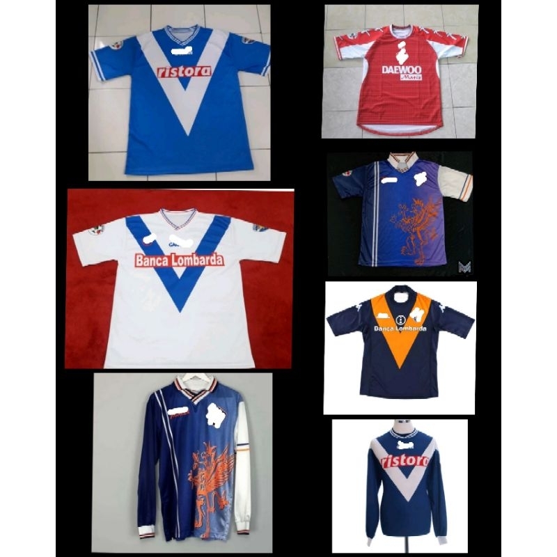 Jersey Perugia 1998 Away/Jersey Perugia 1999 Printing/Jersey Bresciaa 2000 Home Third/Jersey Brescia