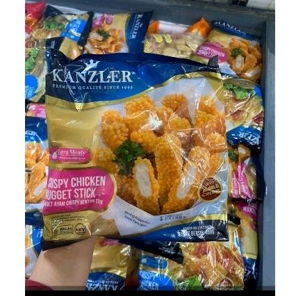 

crispy chicken nugget stick kanzler 450gr