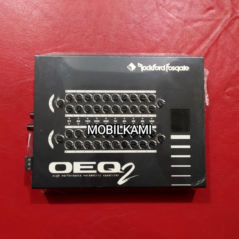 Rockford Forsgate Equalizer QEQ2 Original Made In USA / Equalizer Mobil Rockford