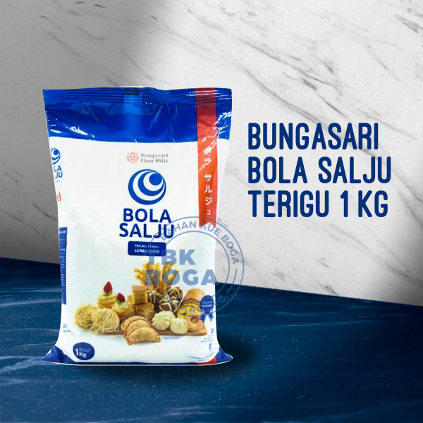 

Tepung Bola Salju ( 1 kg ) Bungasari Terigu Protein Rendah