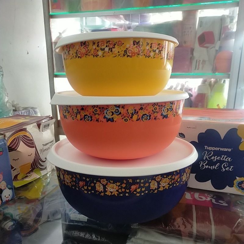 Rosetta Bowl Set Tupperware