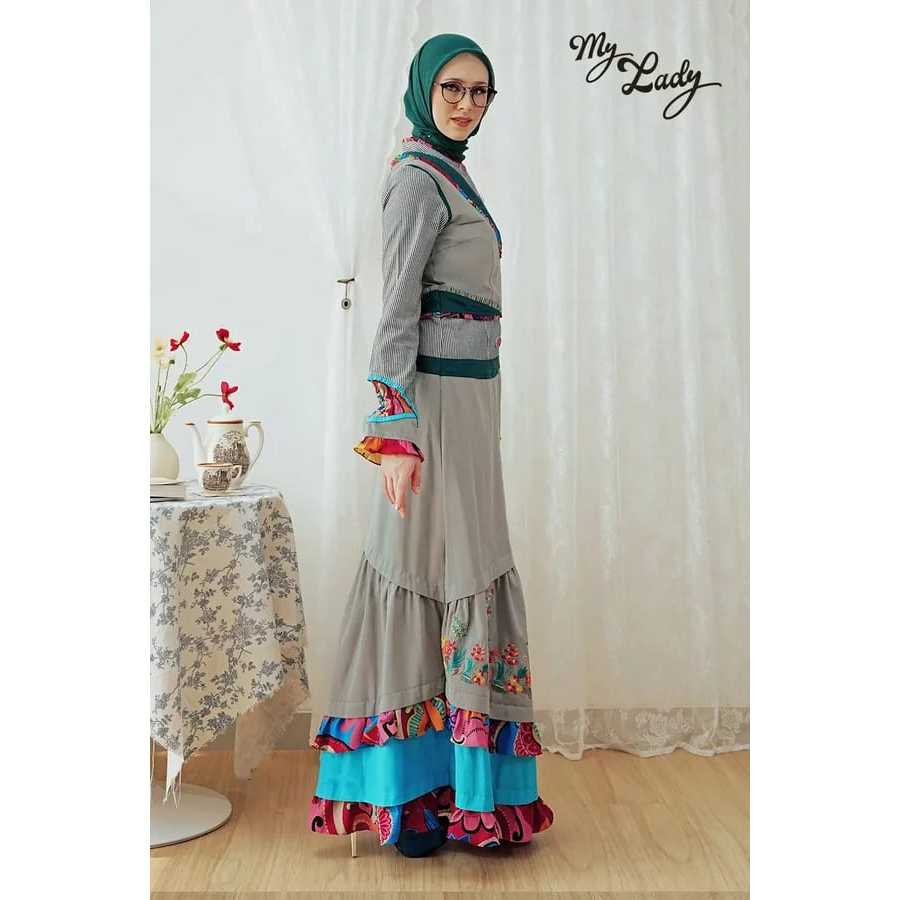 Tuneeca Gamis Yasmiin T-0523013 / My Lady / Gamis Kekinian