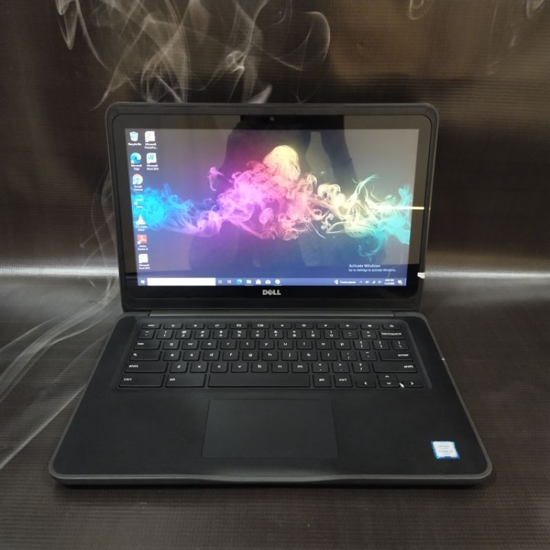 Laptop Dell 3380 RAM 4GB 32GB SSD+128 Intel core i3 -6006 CPU