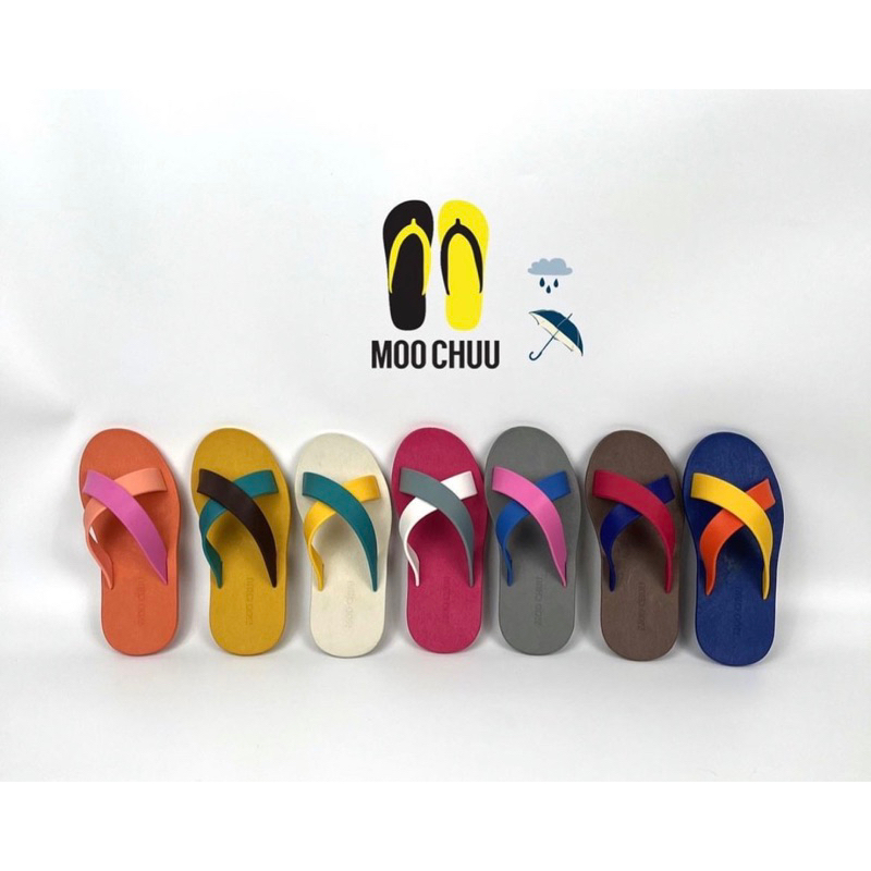 Moo Chuu Sandal Custom MC02 – Pilih Warna Tapak & Tali Sendiri