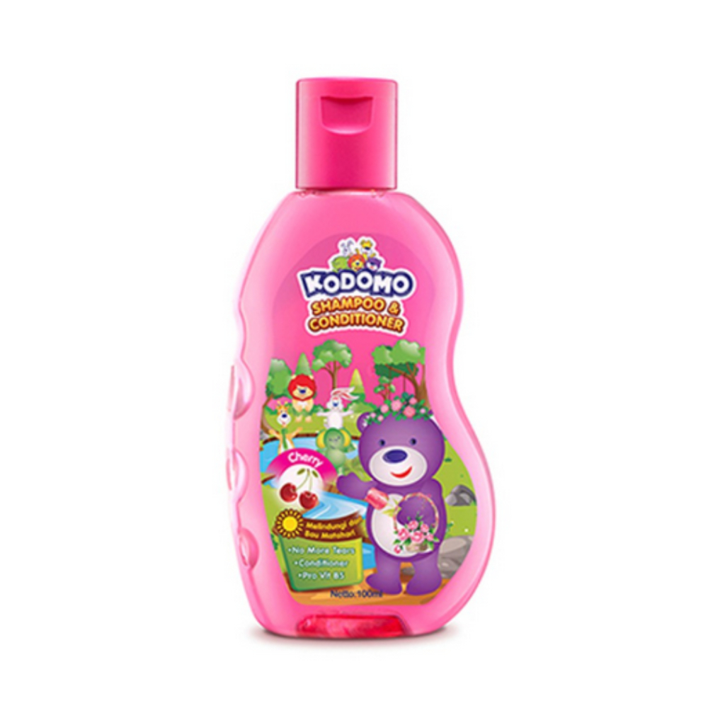 KODOMO SHAMPOO & CONDITIONER 200 ML CHERRY KODOMO SHAMPO RAMBUT