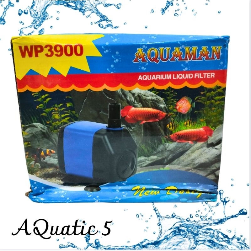 PROMO MURAH Pompa kolam hidroponik Aquaman WP 3900