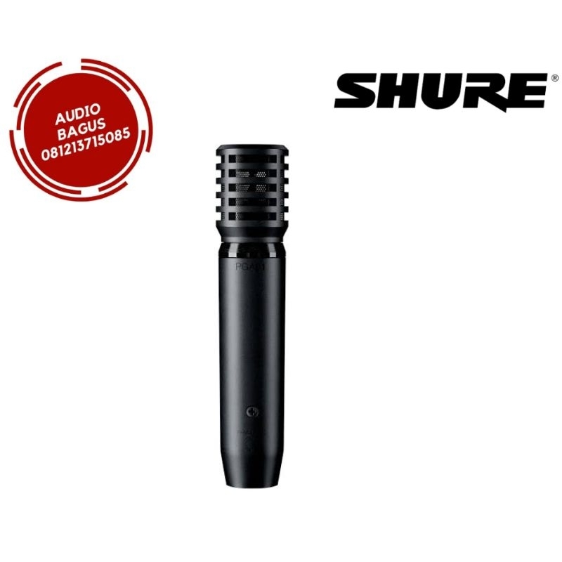 SHURE PGA81 MIC CARDIOID CONDENSER INSTRUMENT PGA 81 MICROPHONE ORIGINAL