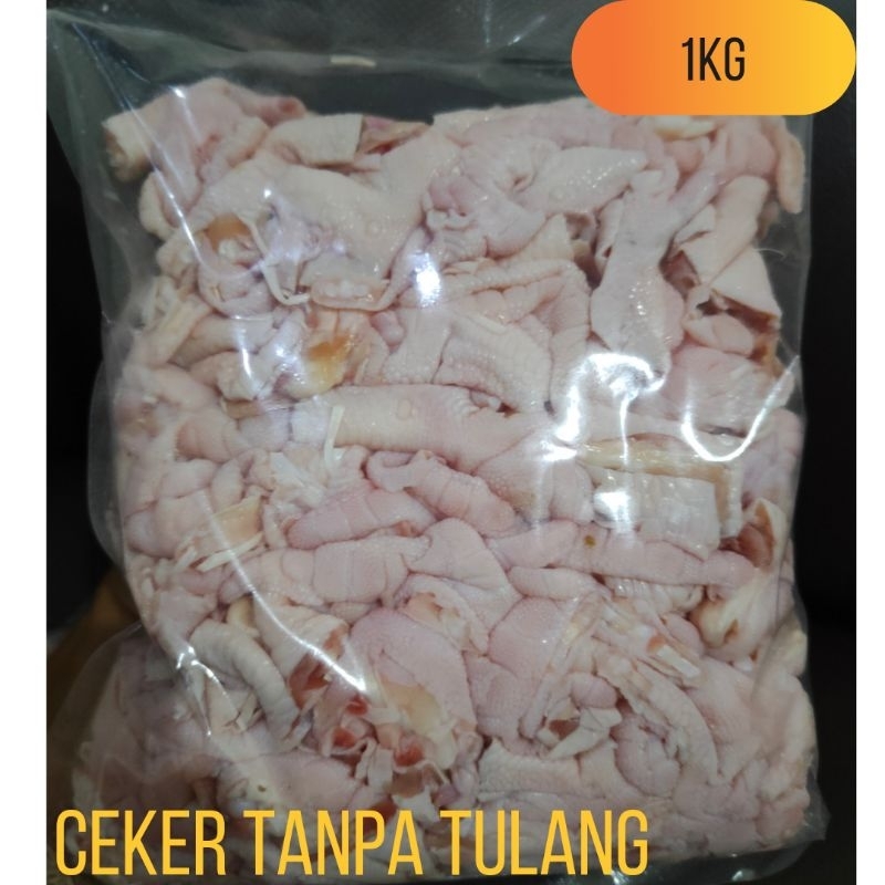 

Ceker Tanpa Tulang / Ceker Ayam Tanpa Tulang 1kg / Ceker Ayam / Ceker / Dakbal / Korean Food