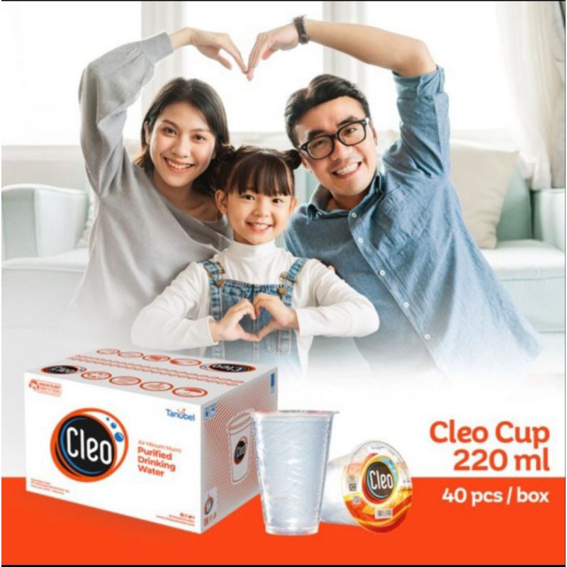 

Ay00! Air Mineral CLEO Cup 220 ml