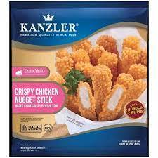

Kanzler Crispy Chicken Nugget Stick Naget Ayam Stik Renyah 450gr