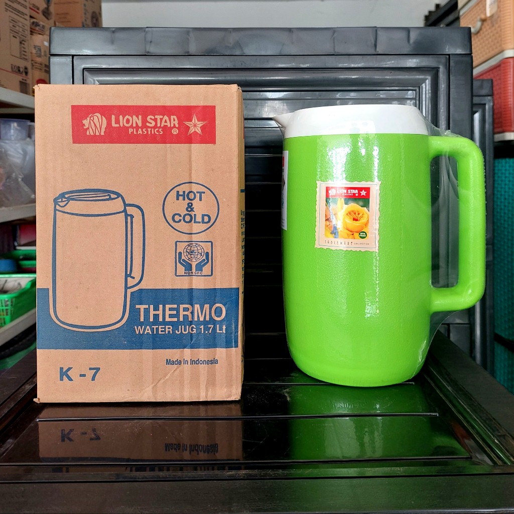 Thermos WaterJug Lion Star 1.7Lt penyimpanan air panas/dingin/WaterJug Original